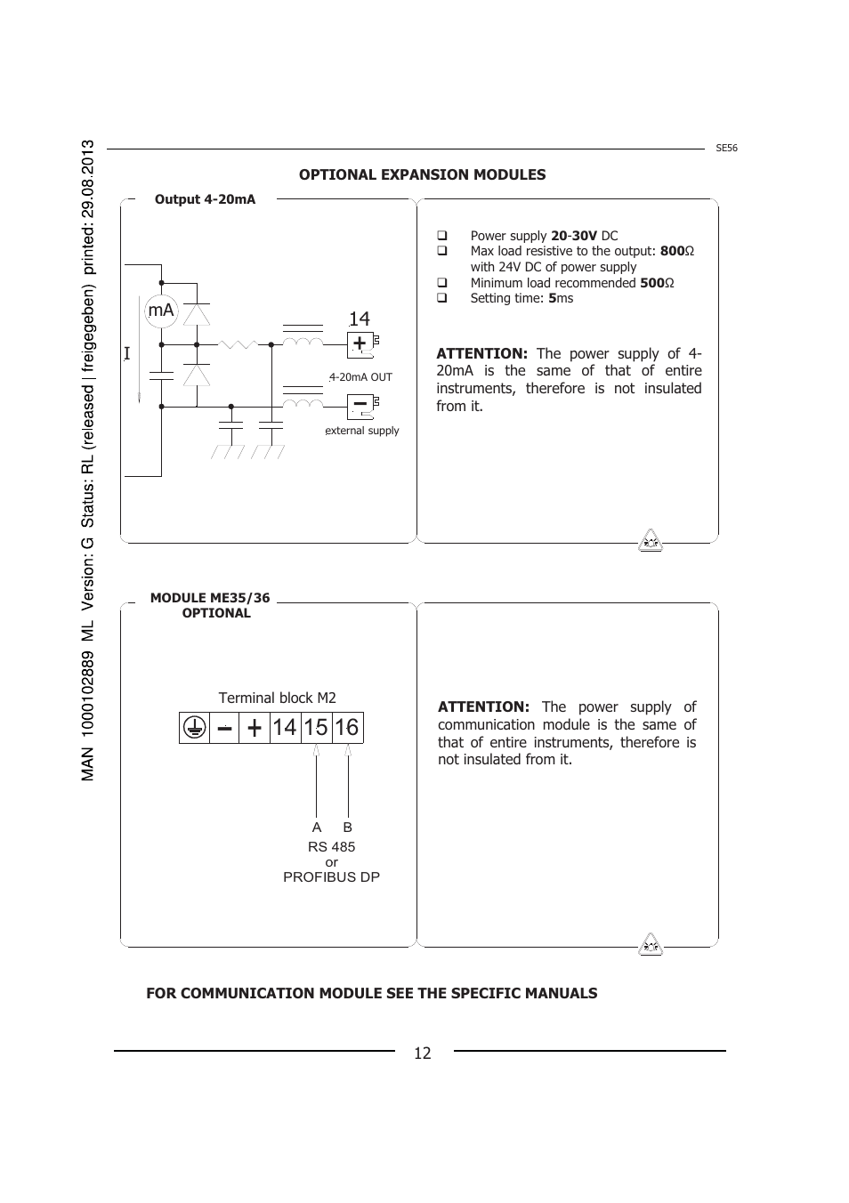 Burkert Type 8056 User Manual | Page 12 / 108