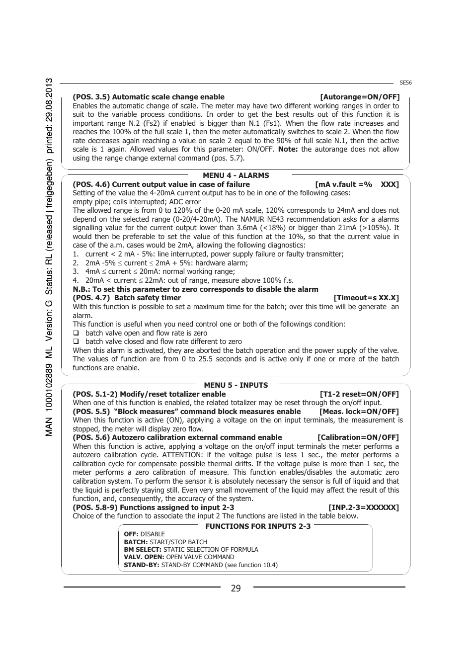 Burkert Type 8056 User Manual | Page 29 / 108