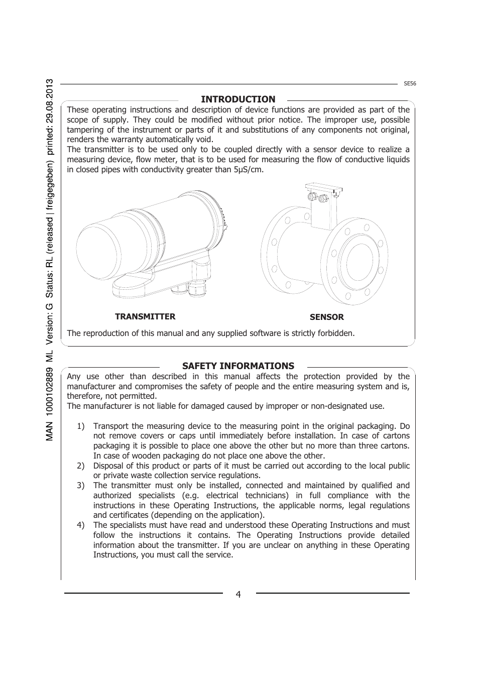 Burkert Type 8056 User Manual | Page 4 / 108