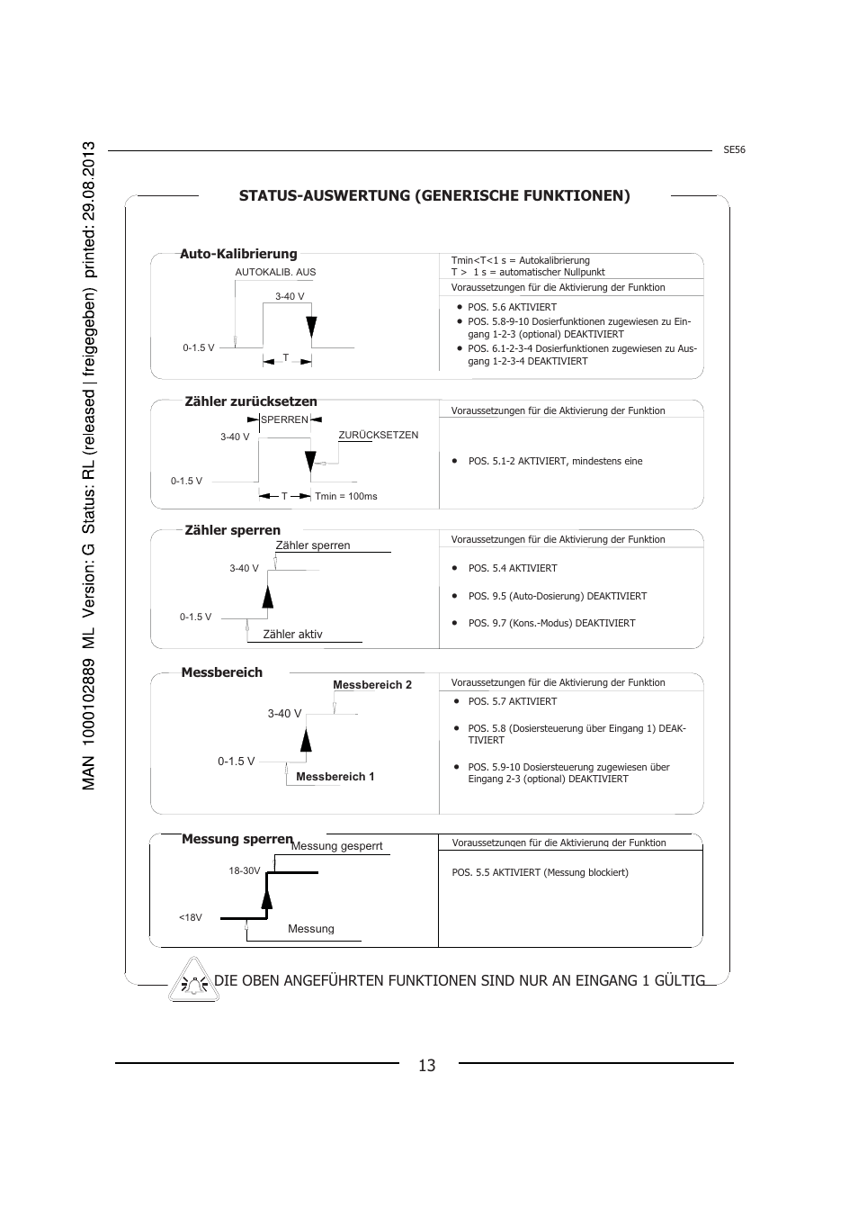 Status-auswertung (generische funktionen) | Burkert Type 8056 User Manual | Page 49 / 108
