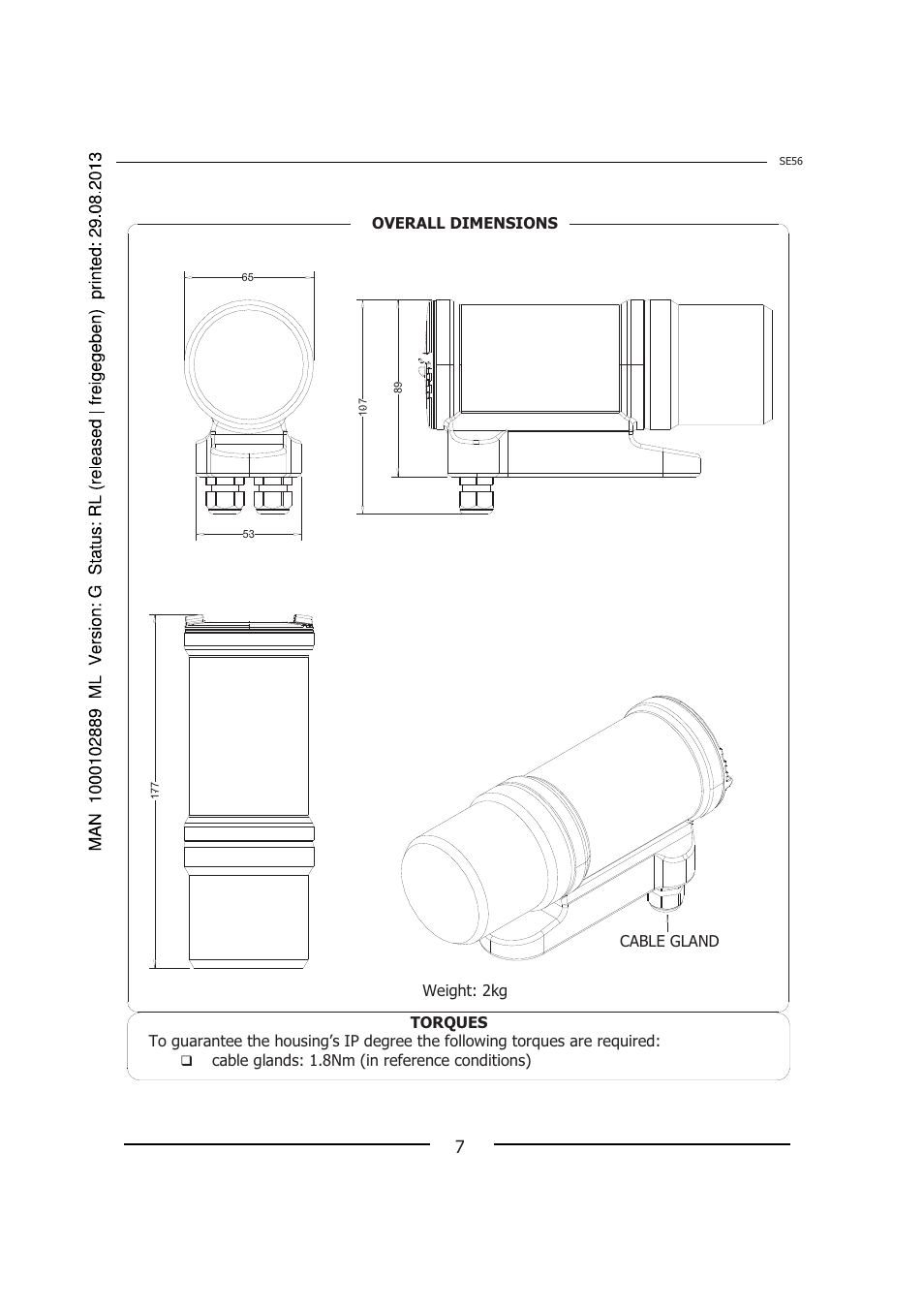 Burkert Type 8056 User Manual | Page 7 / 108