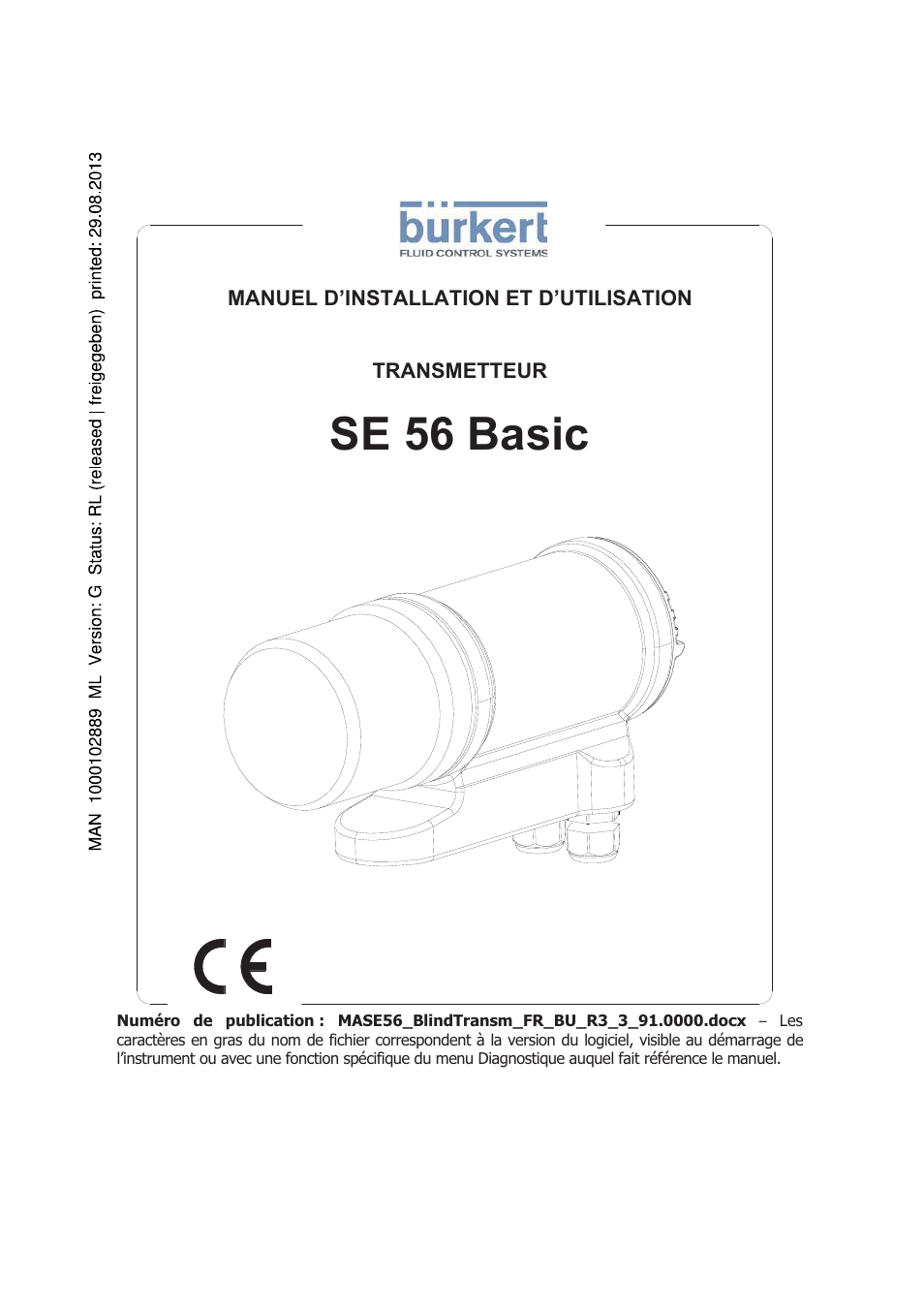 Se 56 basic | Burkert Type 8056 User Manual | Page 73 / 108