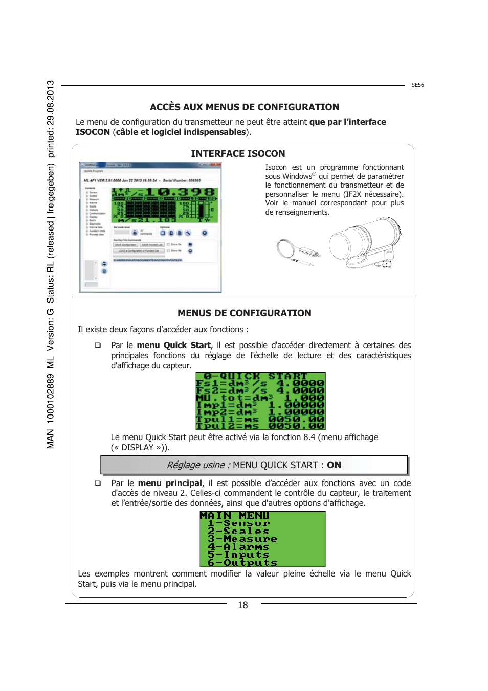 Réglage usine | Burkert Type 8056 User Manual | Page 90 / 108