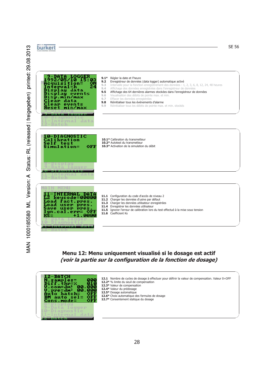 Burkert Type 8056 User Manual | Page 112 / 125