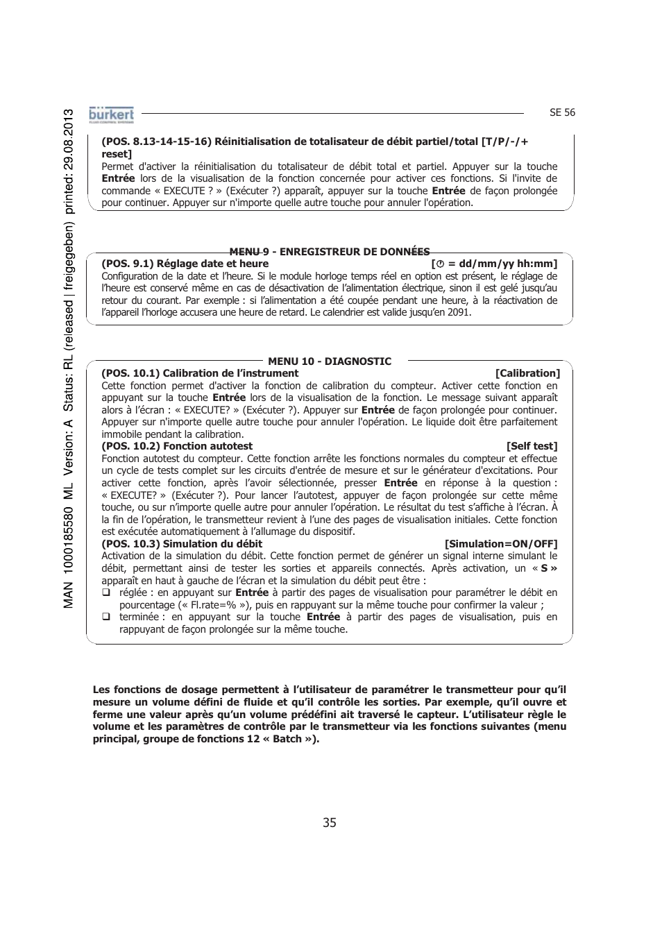 Burkert Type 8056 User Manual | Page 119 / 125