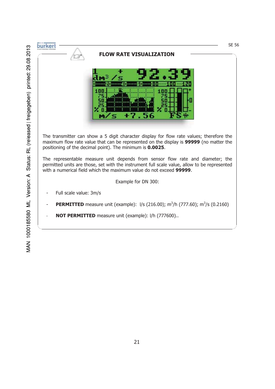 Burkert Type 8056 User Manual | Page 21 / 125