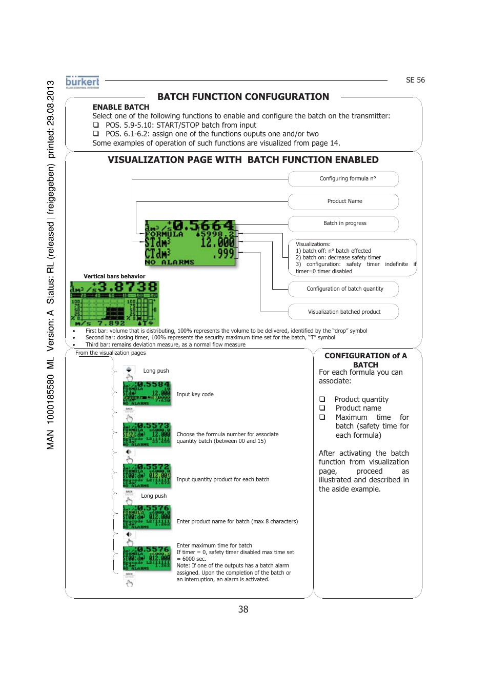 Burkert Type 8056 User Manual | Page 38 / 125