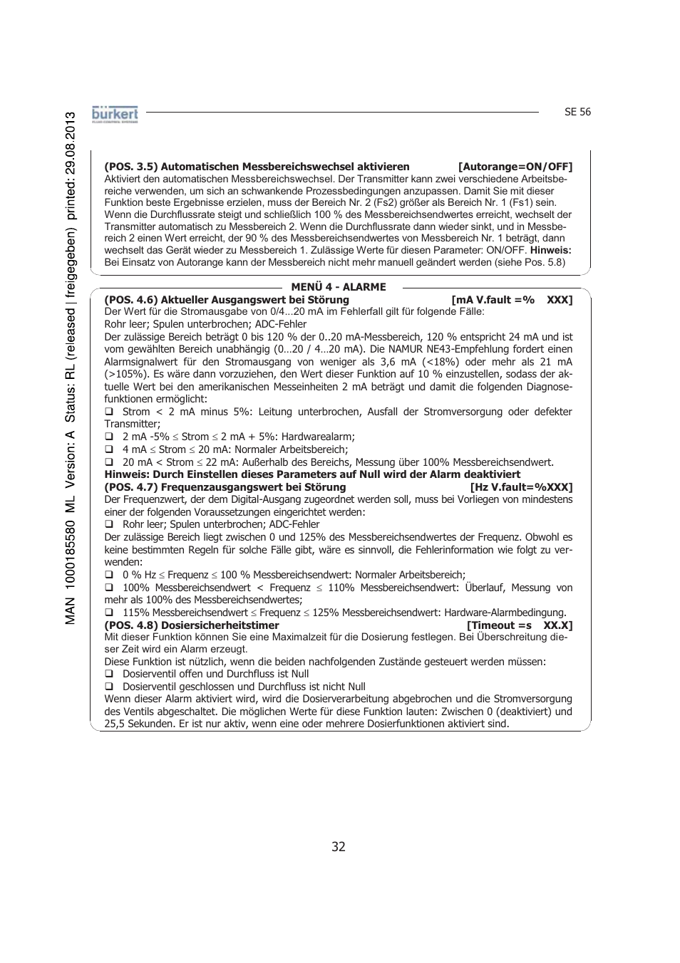 Burkert Type 8056 User Manual | Page 74 / 125