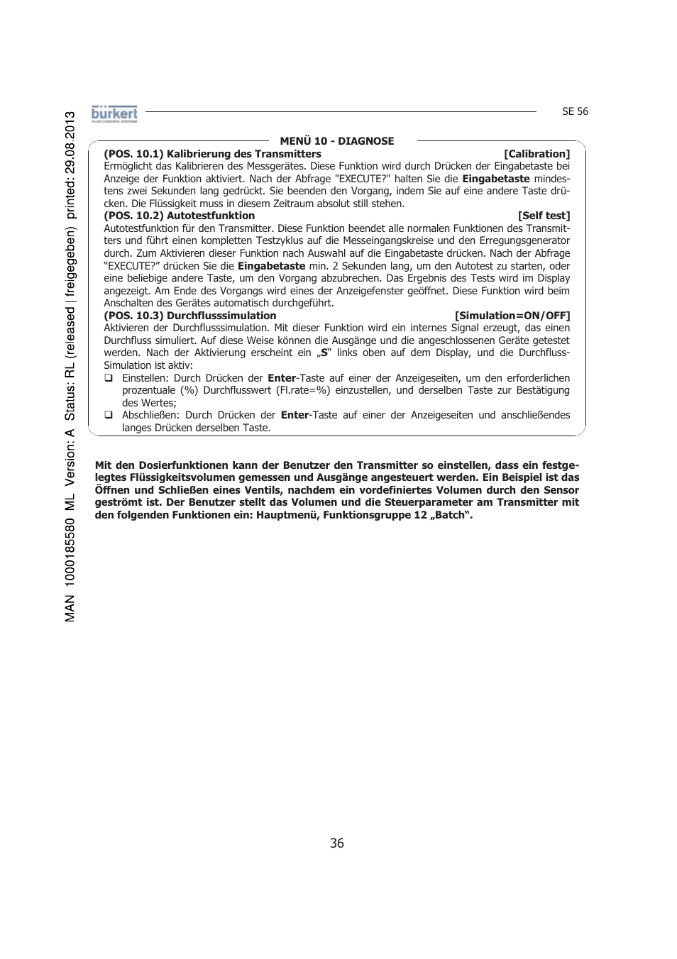 Burkert Type 8056 User Manual | Page 78 / 125