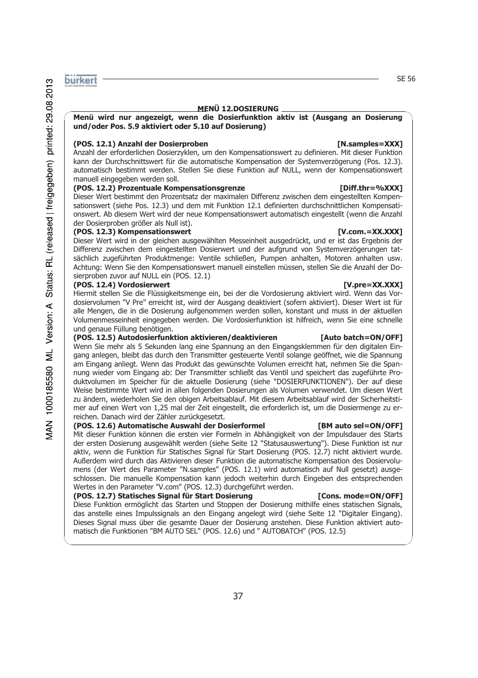 Burkert Type 8056 User Manual | Page 79 / 125