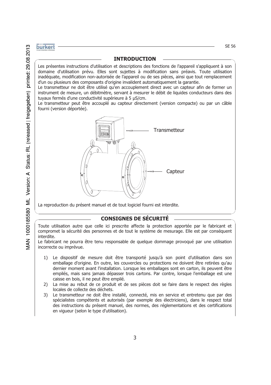 Wudqvplwwhu vhqvru | Burkert Type 8056 User Manual | Page 87 / 125