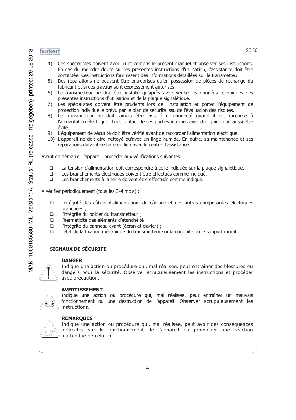 Burkert Type 8056 User Manual | Page 88 / 125