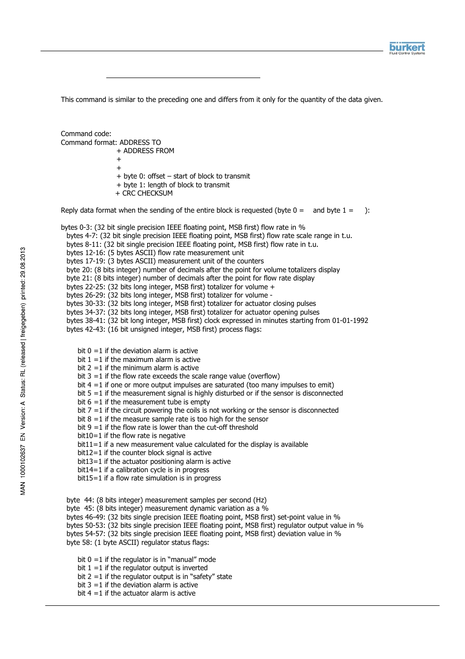 Burkert Type 8056 User Manual | Page 12 / 104