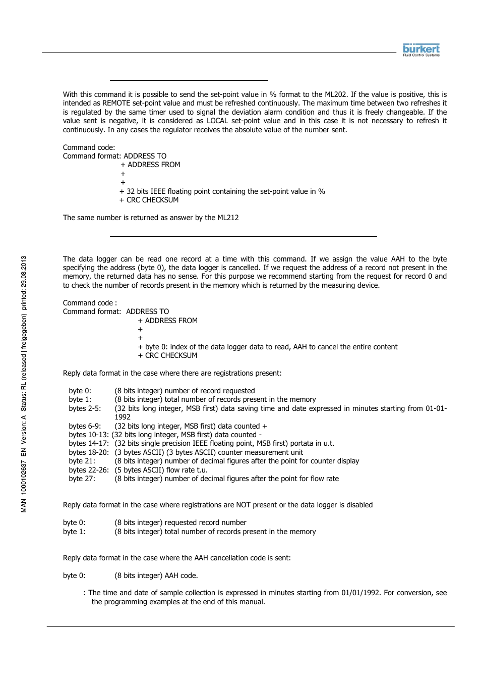 Burkert Type 8056 User Manual | Page 15 / 104