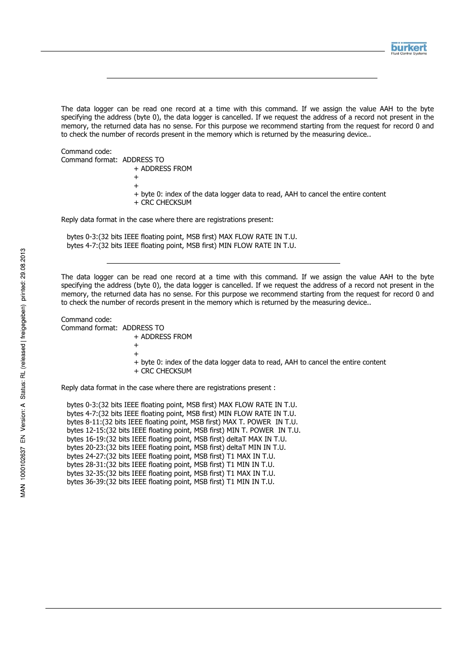 Burkert Type 8056 User Manual | Page 17 / 104