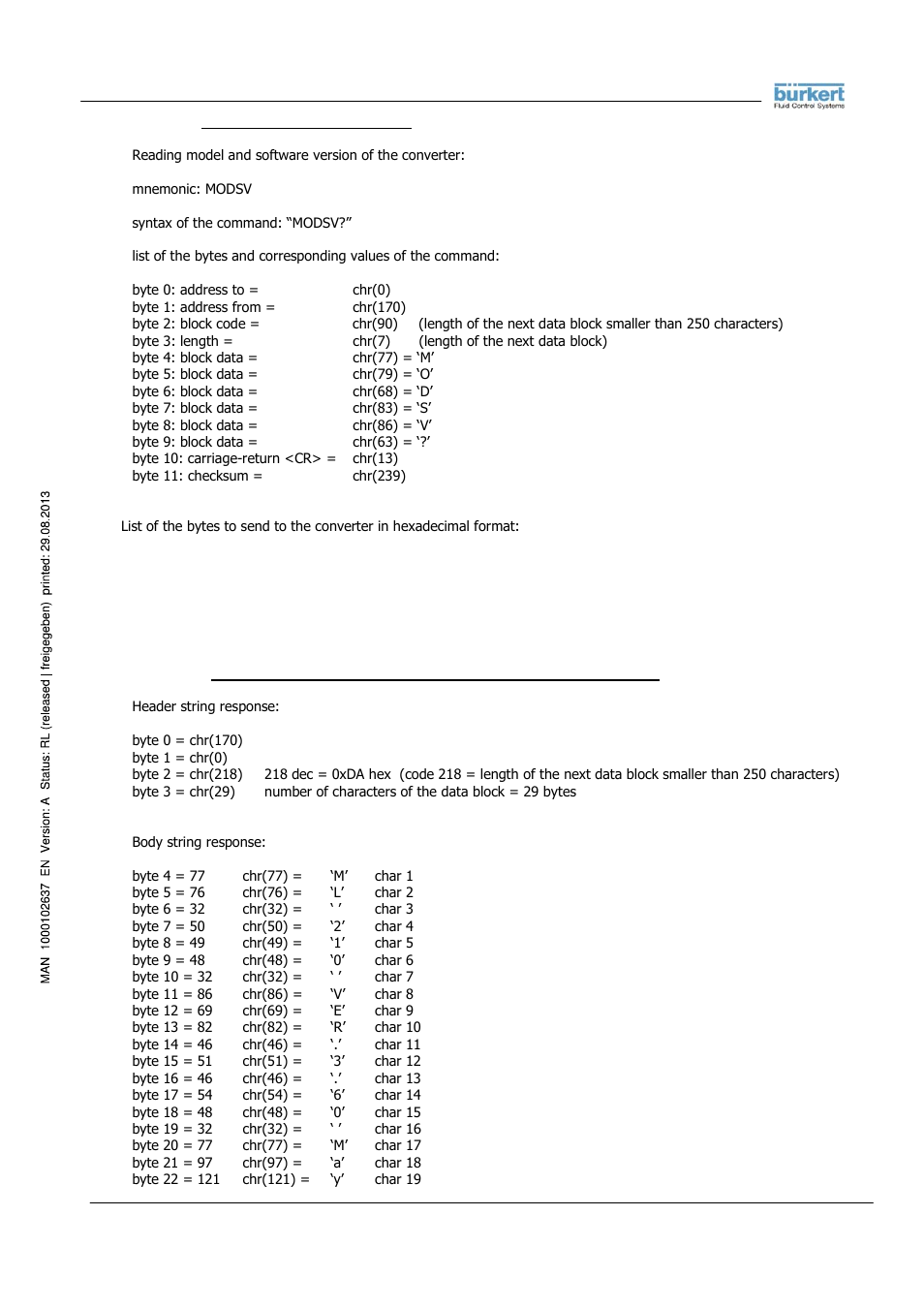 Burkert Type 8056 User Manual | Page 24 / 104