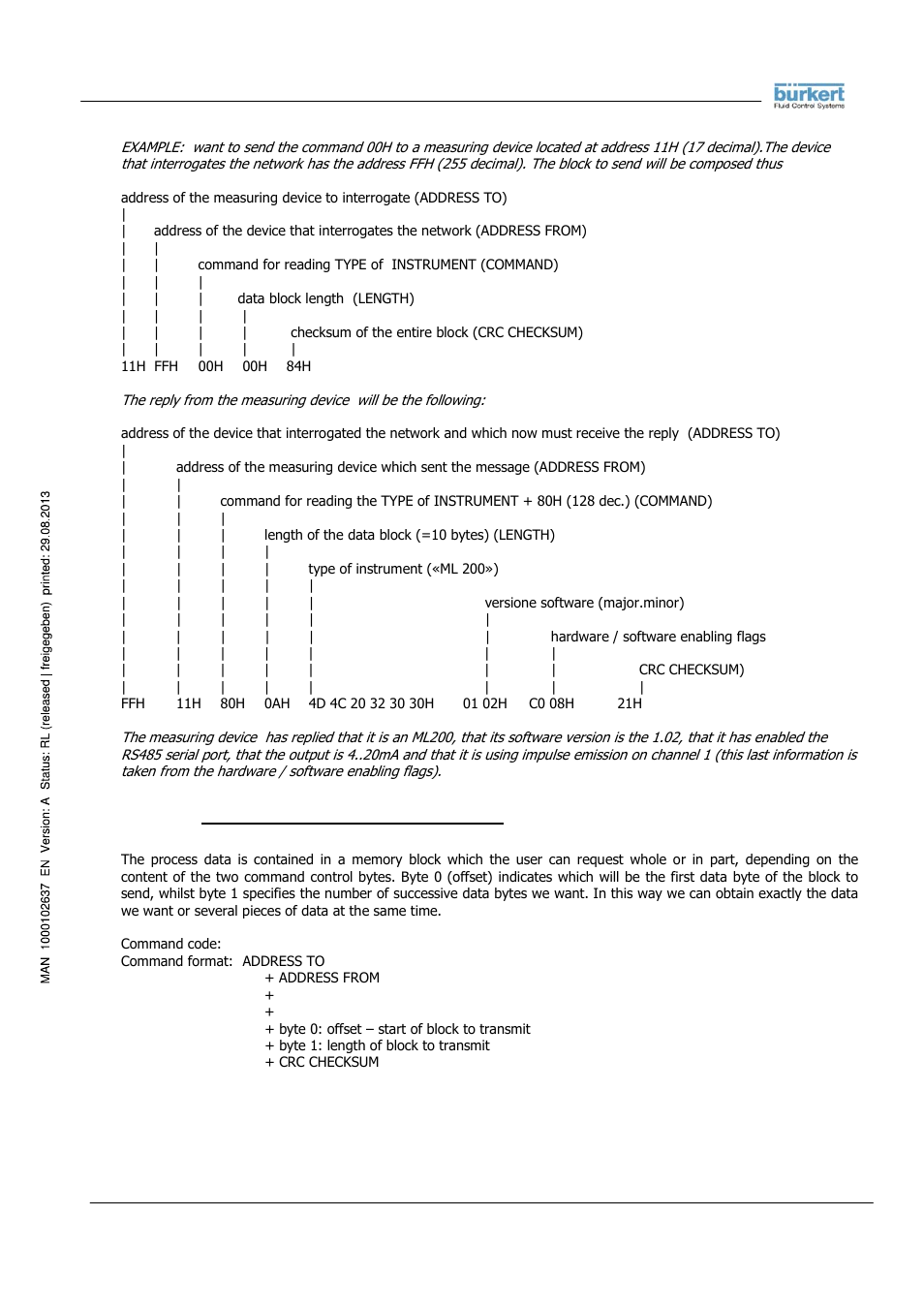 Burkert Type 8056 User Manual | Page 8 / 104