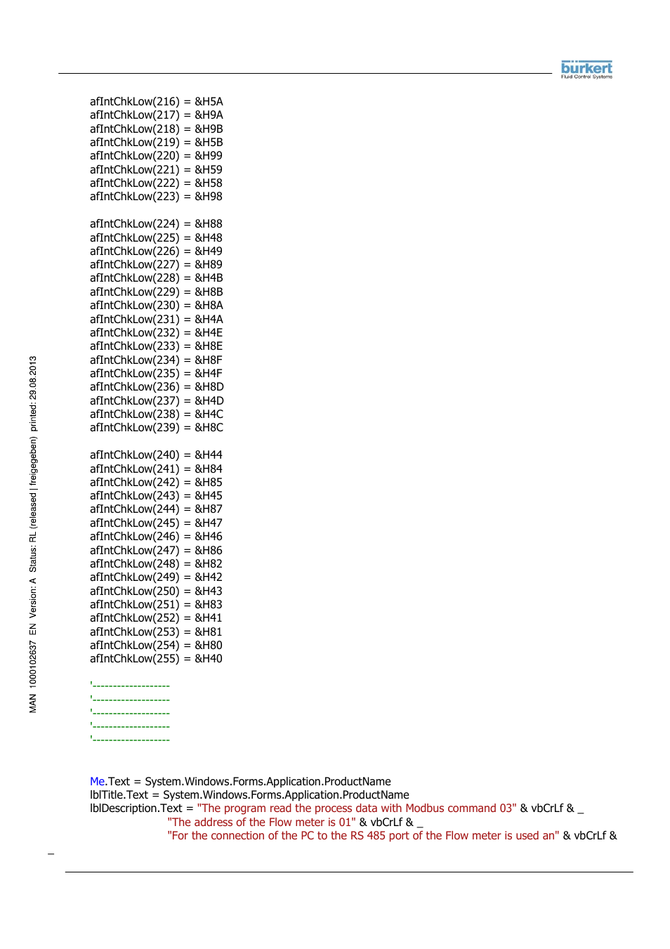 Burkert Type 8056 User Manual | Page 90 / 104