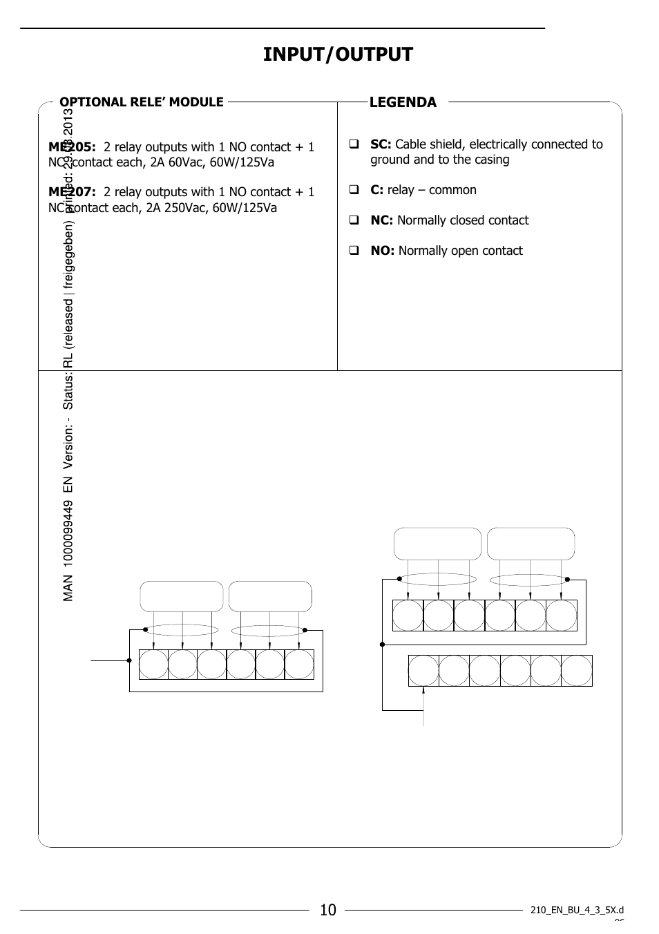 Input/output | Burkert Type 8055 User Manual | Page 10 / 40
