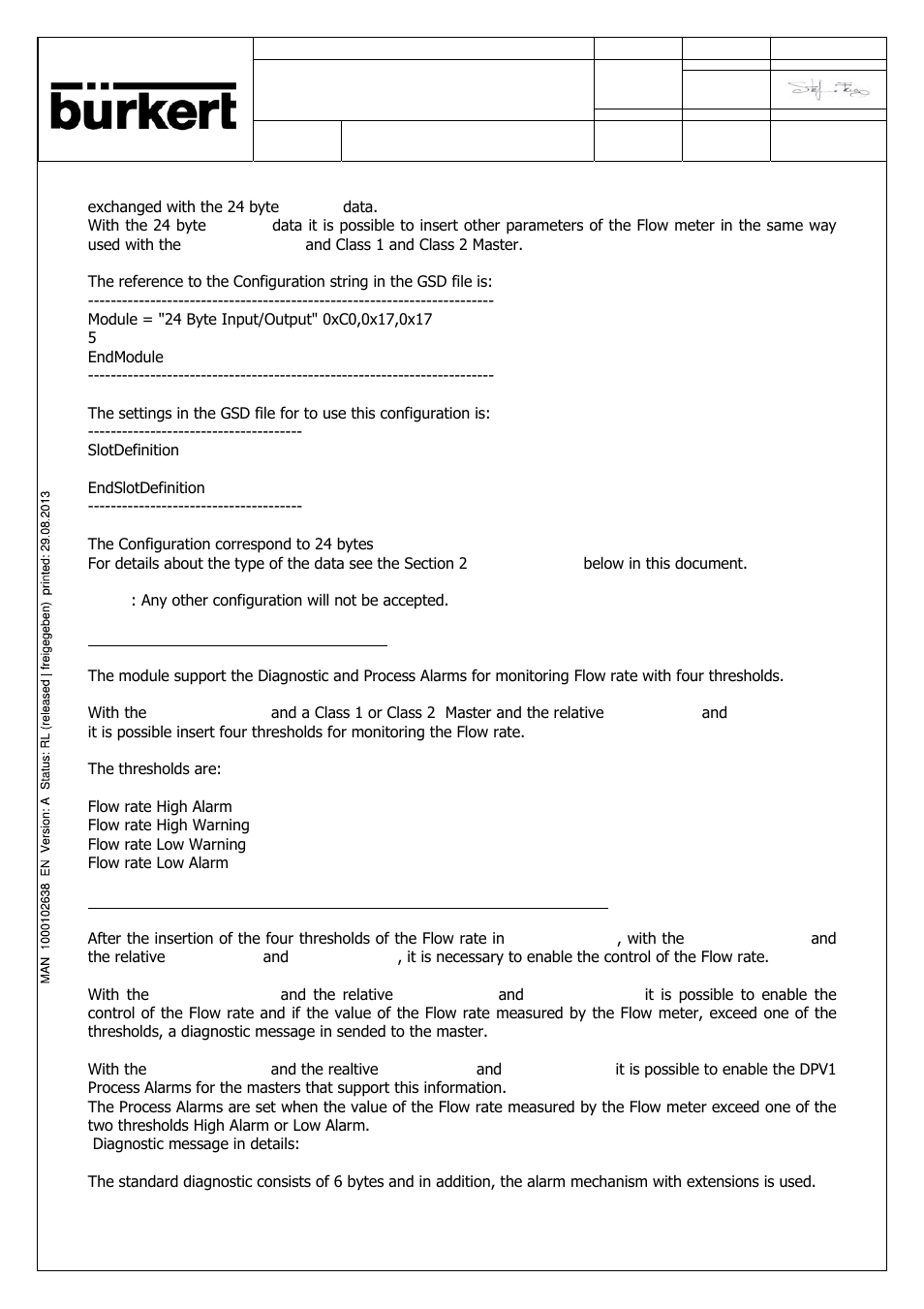 Burkert Type SE56 User Manual | Page 10 / 52