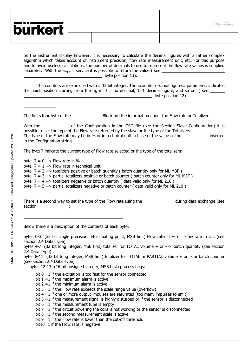 Burkert Type SE56 User Manual | Page 14 / 52