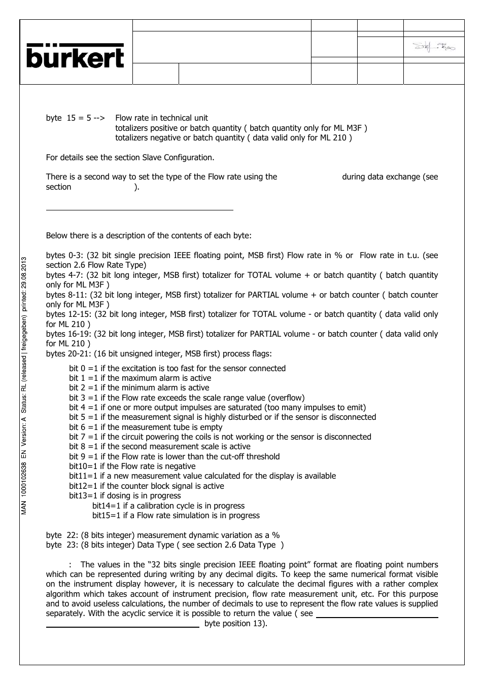 Burkert Type SE56 User Manual | Page 16 / 52