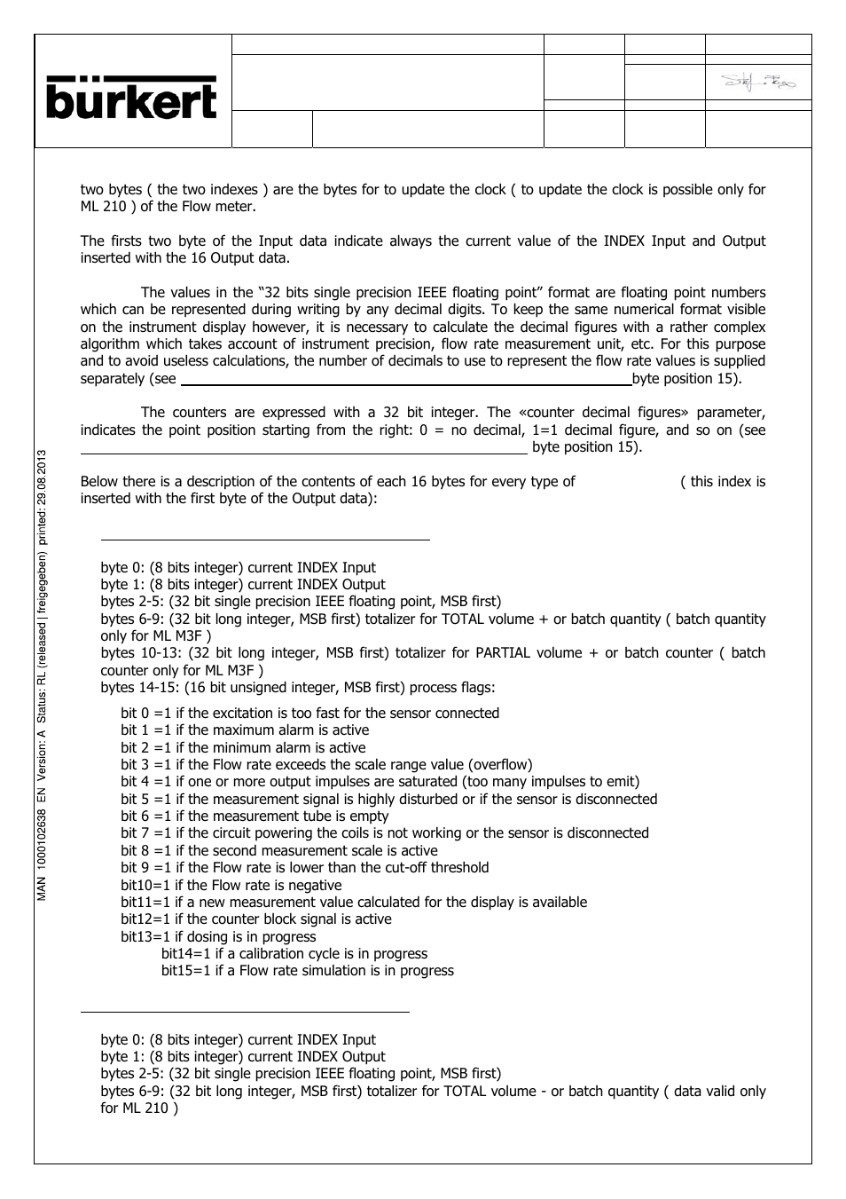 Burkert Type SE56 User Manual | Page 18 / 52