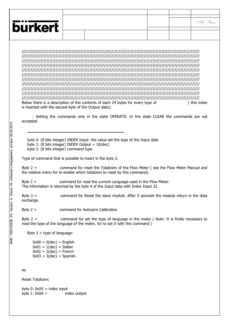 Burkert Type SE56 User Manual | Page 37 / 52