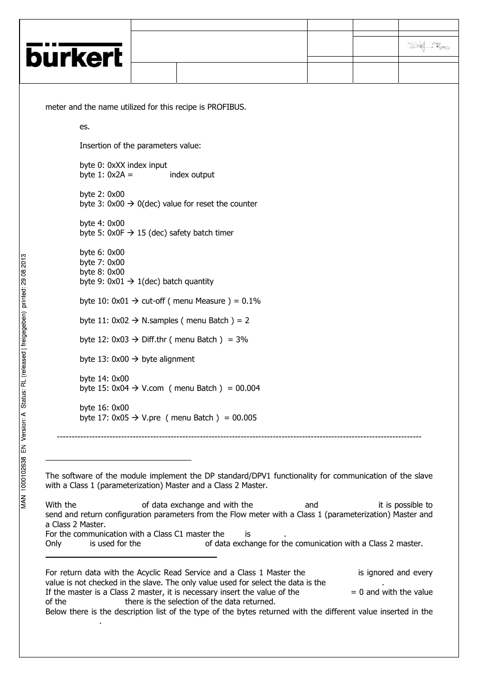 Burkert Type SE56 User Manual | Page 42 / 52