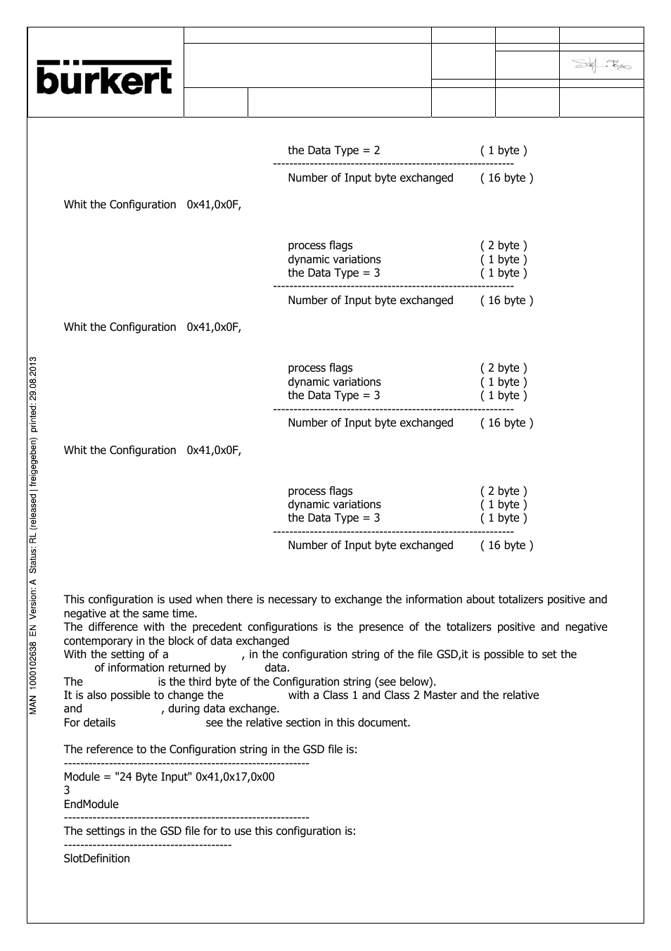 Burkert Type SE56 User Manual | Page 8 / 52