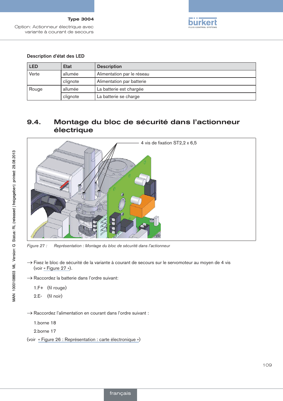 Burkert Type 3004 User Manual | Page 109 / 118