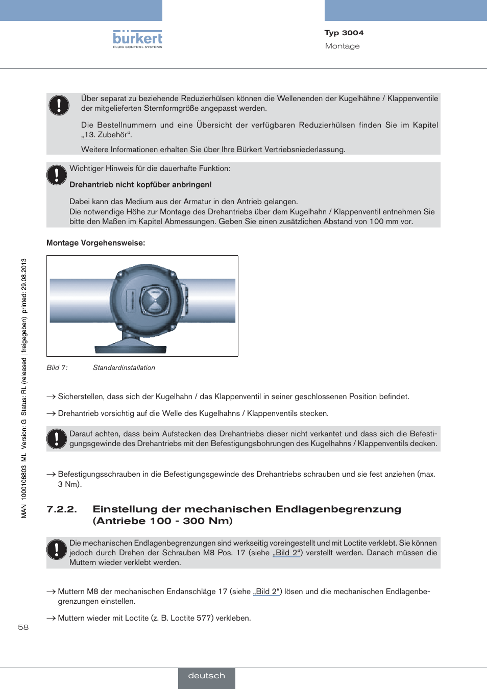 Burkert Type 3004 User Manual | Page 58 / 118