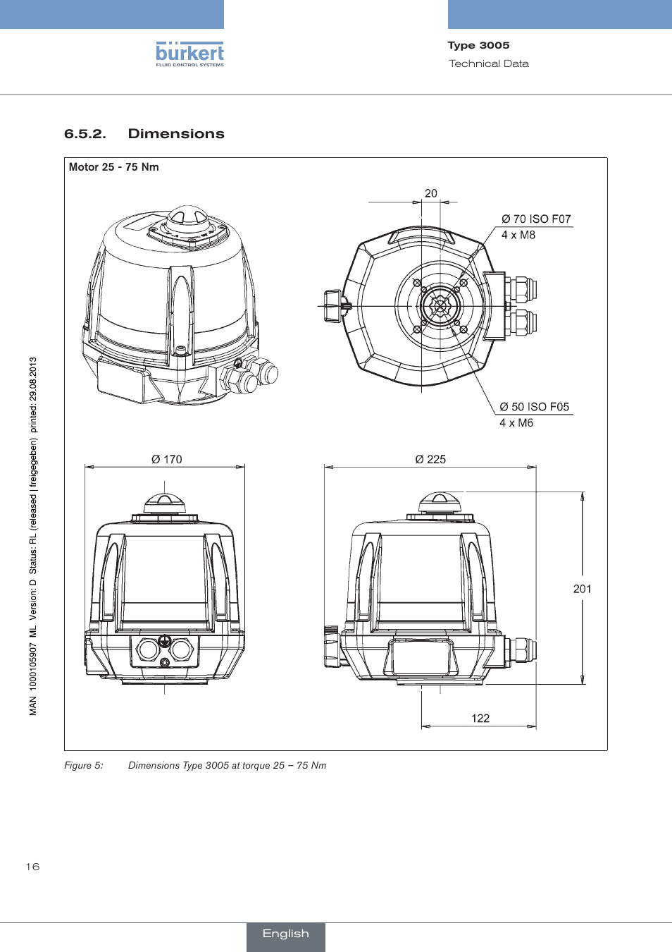 Burkert Type 3005 User Manual | Page 16 / 124