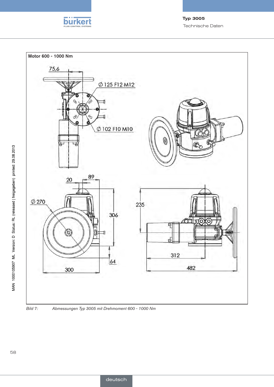 Burkert Type 3005 User Manual | Page 58 / 124