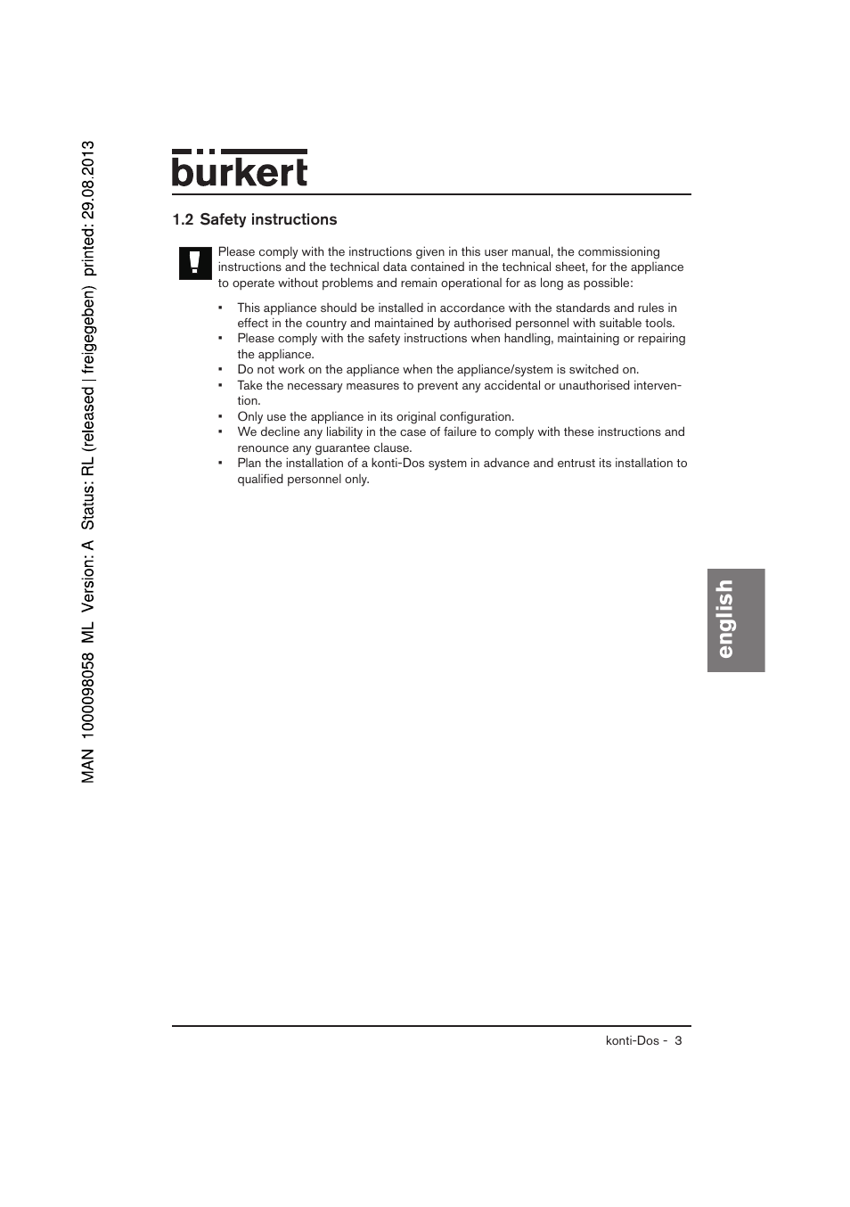 English | Burkert Type 7880 User Manual | Page 23 / 60