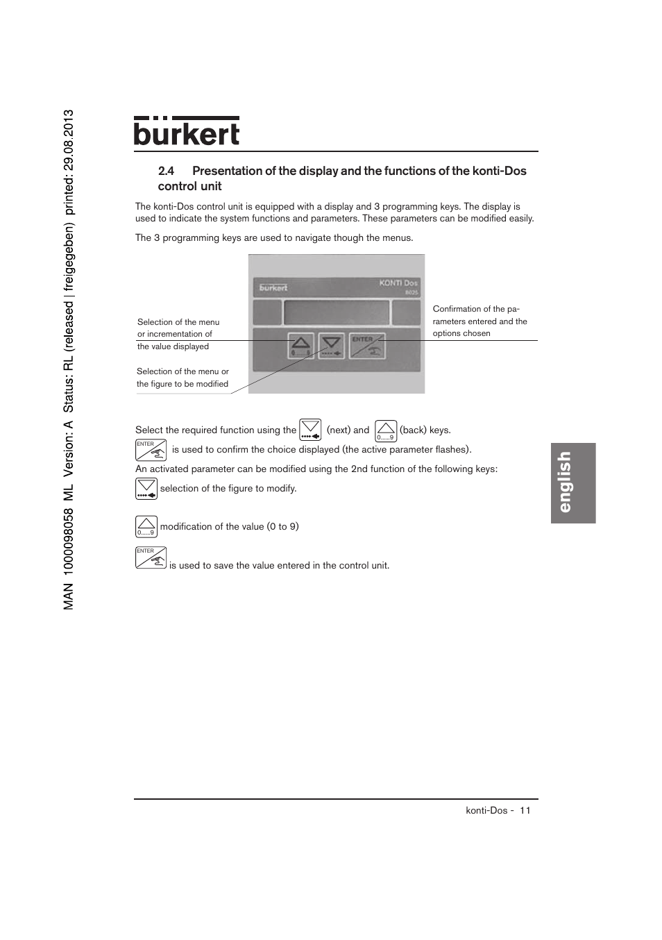 English | Burkert Type 7880 User Manual | Page 31 / 60