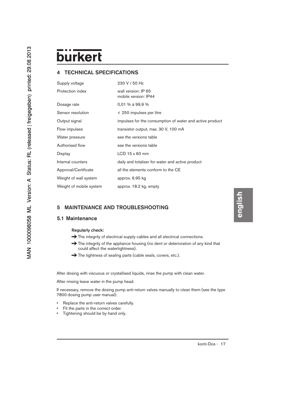 English | Burkert Type 7880 User Manual | Page 37 / 60