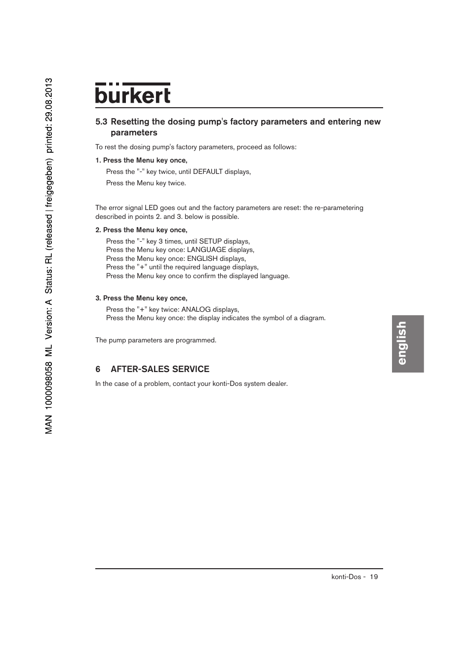 English | Burkert Type 7880 User Manual | Page 39 / 60