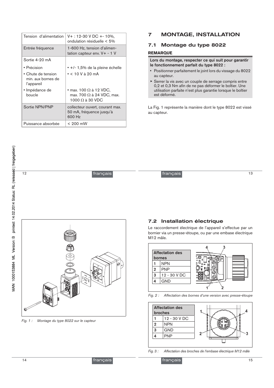 Burkert Type 8070 User Manual | Page 14 / 15