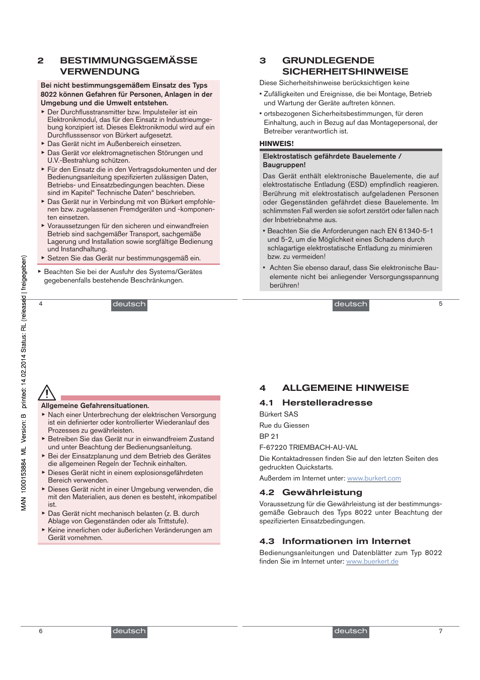 Burkert Type 8070 User Manual | Page 7 / 15