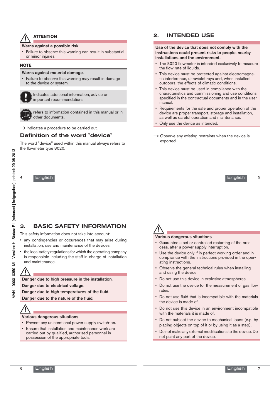 Burkert Type 8020 User Manual | Page 2 / 33