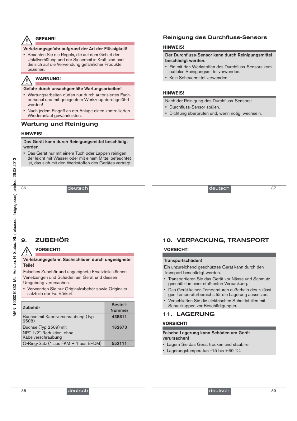 Burkert Type 8020 User Manual | Page 21 / 33