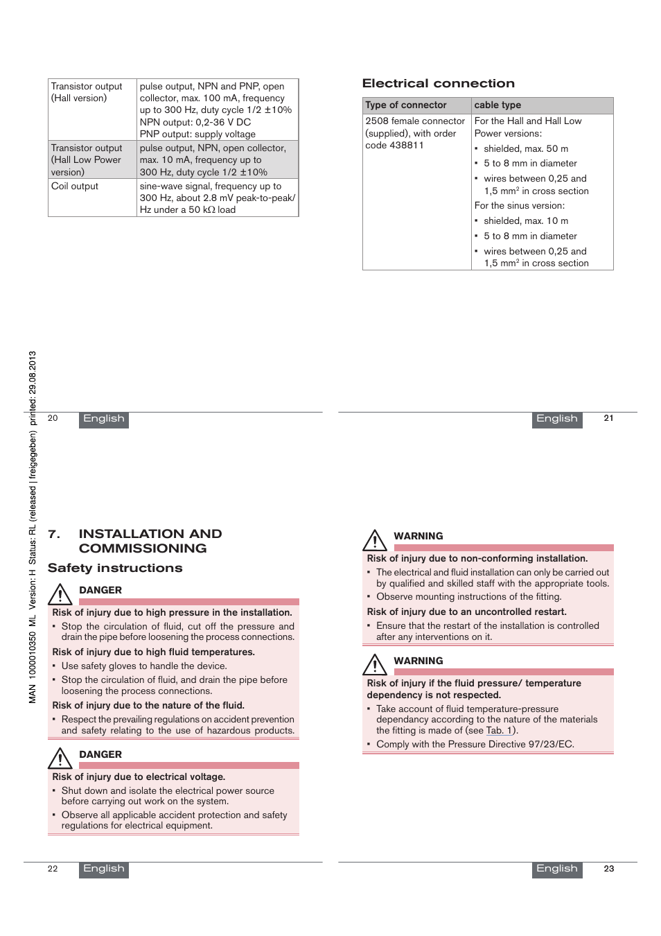 Burkert Type 8020 User Manual | Page 6 / 33
