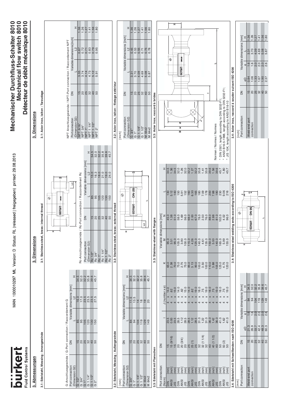 Burkert Type 8010 User Manual | Page 3 / 6