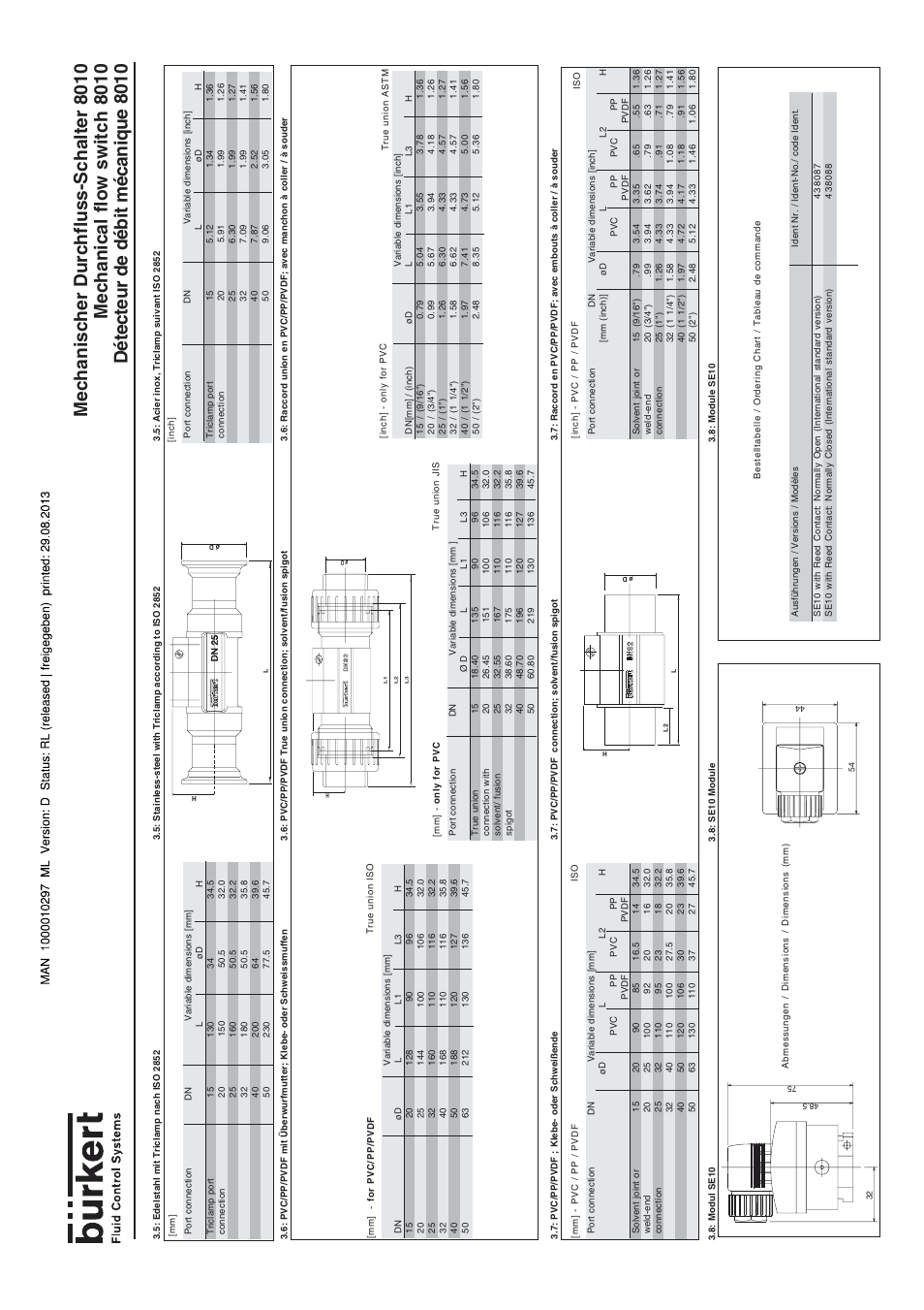 Burkert Type 8010 User Manual | Page 4 / 6