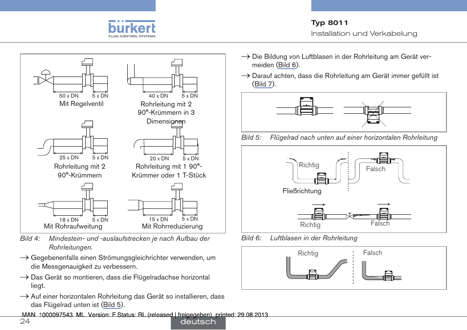 Burkert Type 8011 User Manual | Page 56 / 100