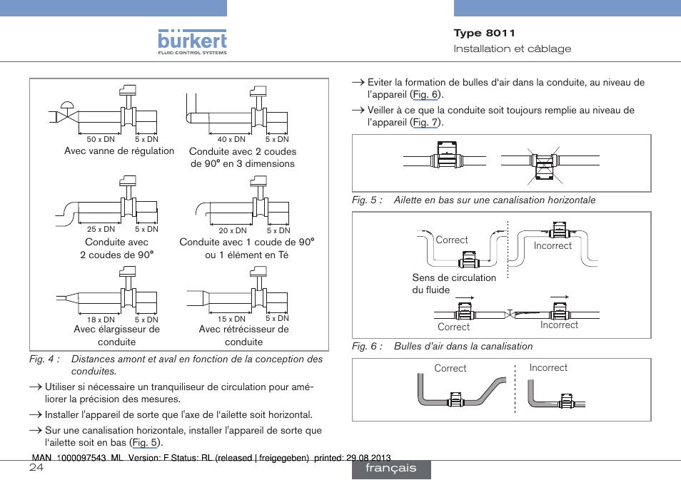 Burkert Type 8011 User Manual | Page 88 / 100