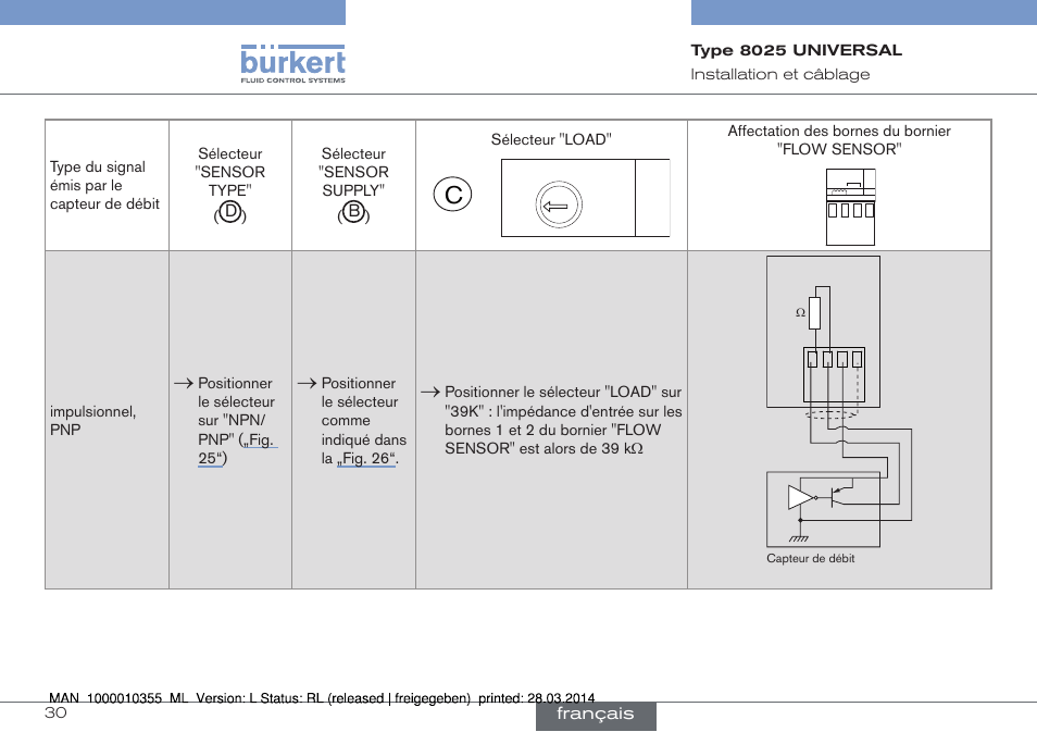 Load | Burkert Type 8025 User Manual | Page 118 / 134