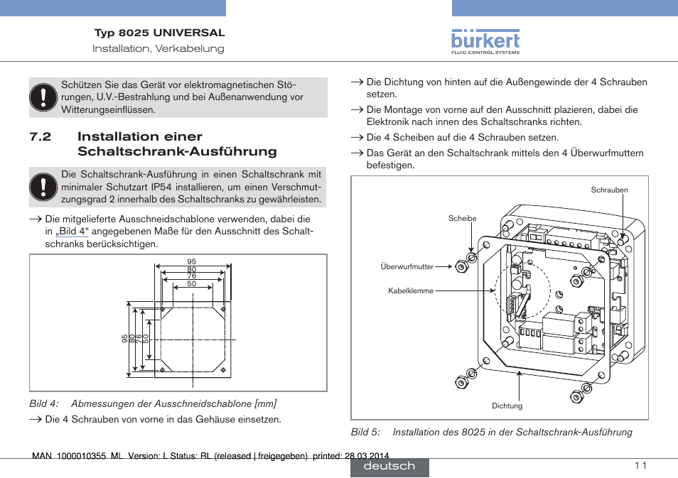 Burkert Type 8025 User Manual | Page 55 / 134