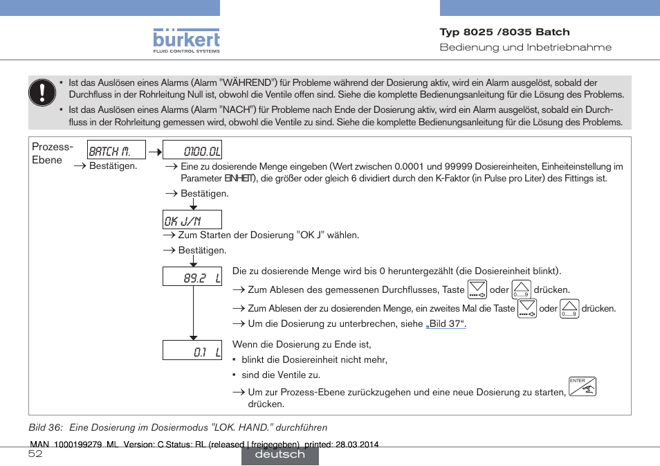 Burkert Type 8035 User Manual | Page 112 / 176